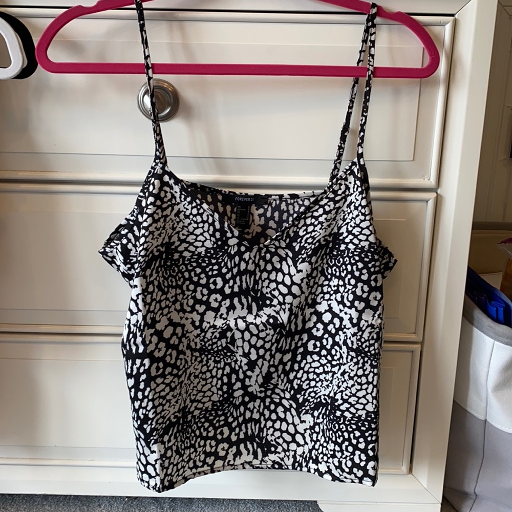 Forever 21 Dotted pattern top